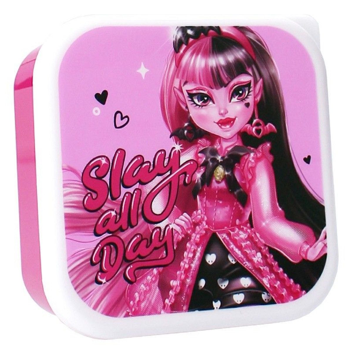 Monster High Brottasche Brotzeitbox 3in1 – Perfekte Lunchbox für Schule und Freizeit – Bild 4 von 4