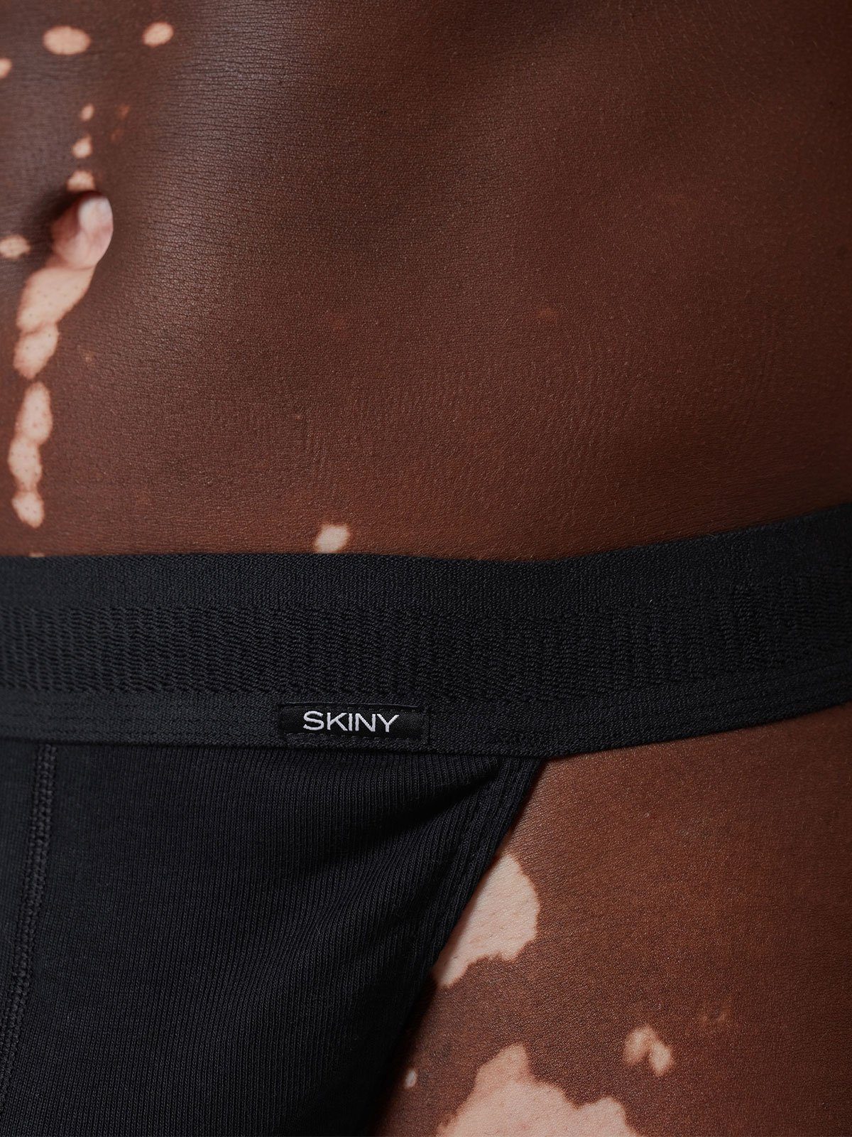 Skiny Slip Herren Tanga 2er Pack Cotton Retro (Packung, 2-St) biologisch abbaubar