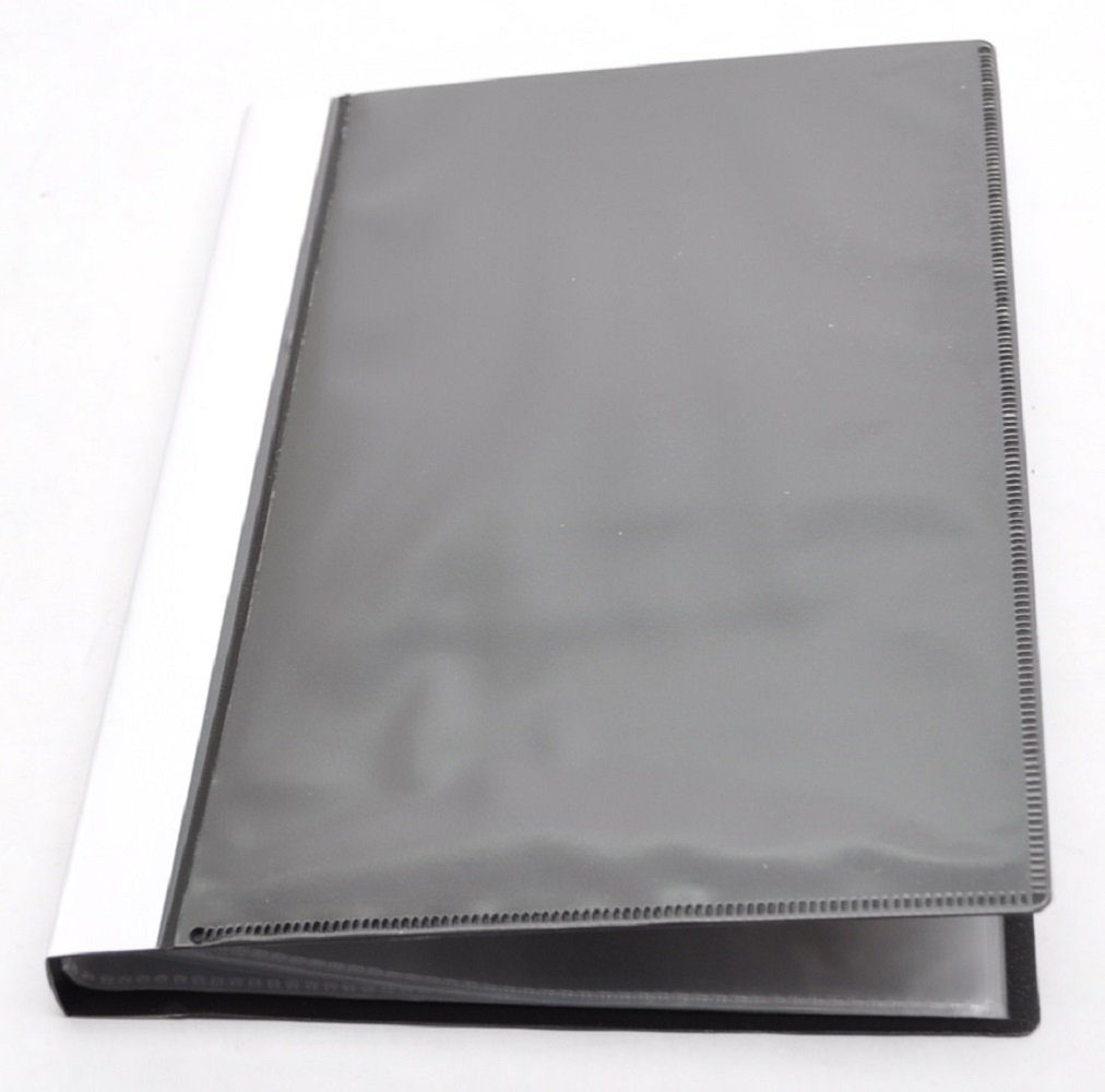 Organisationsmappe FolderSys® 25012 Sichtbuch A4 mit 20 Hüllen - schwarz