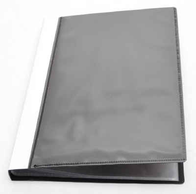 FOLDERSYS Organisationsmappe FolderSys® 25833 Sichtbuch A3 mit 30 Hüllen - schwarz