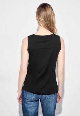 Cecil Shirttop - Top - Kurzarmshirt - Shirt ohne Ärmel - Lässig modernes Top