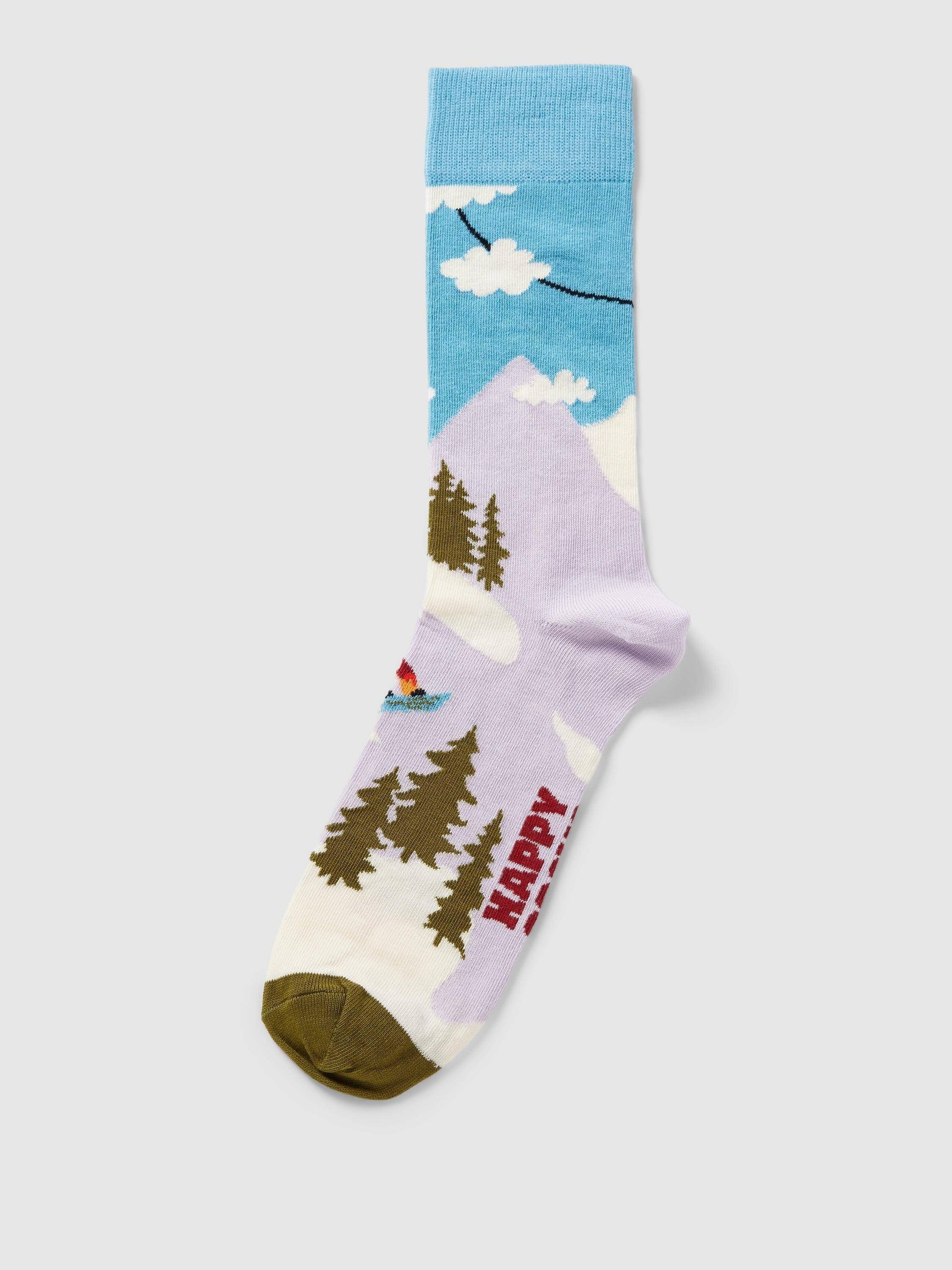 Happy Socks Socken Freizeitsocken Snowboard