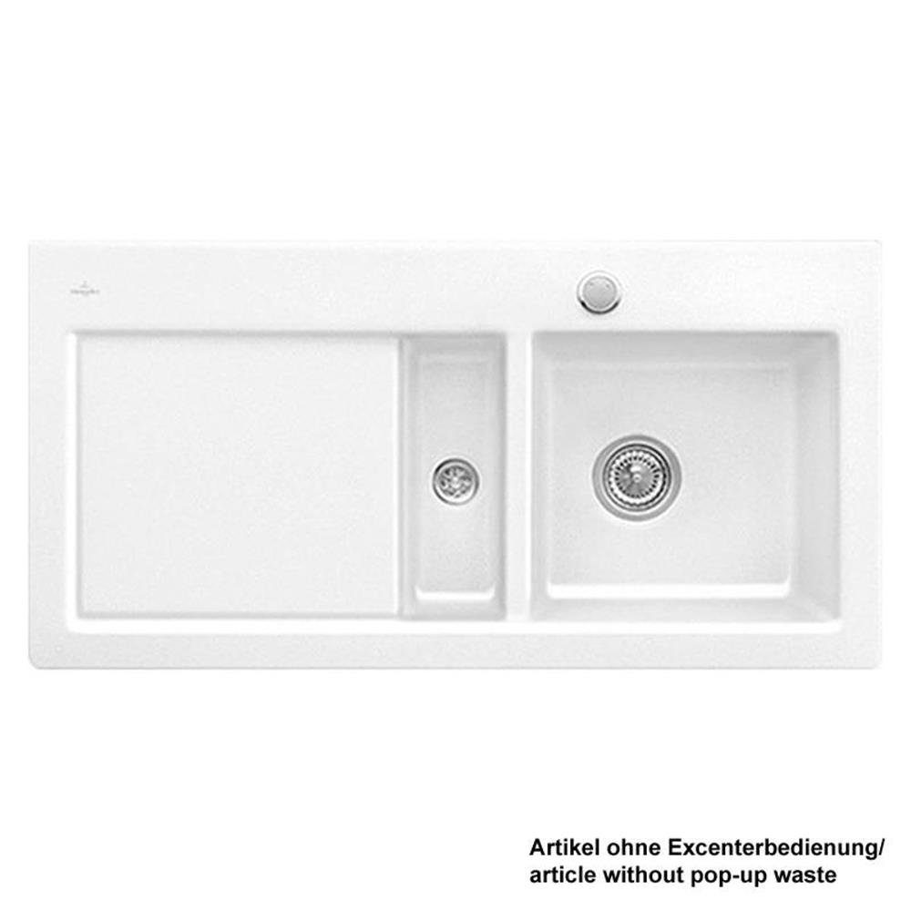 Villeroy & Boch Küchenspüle Villeroy & Boch Einbauspüle Subway 60 Becken rechts, 100/51 cm