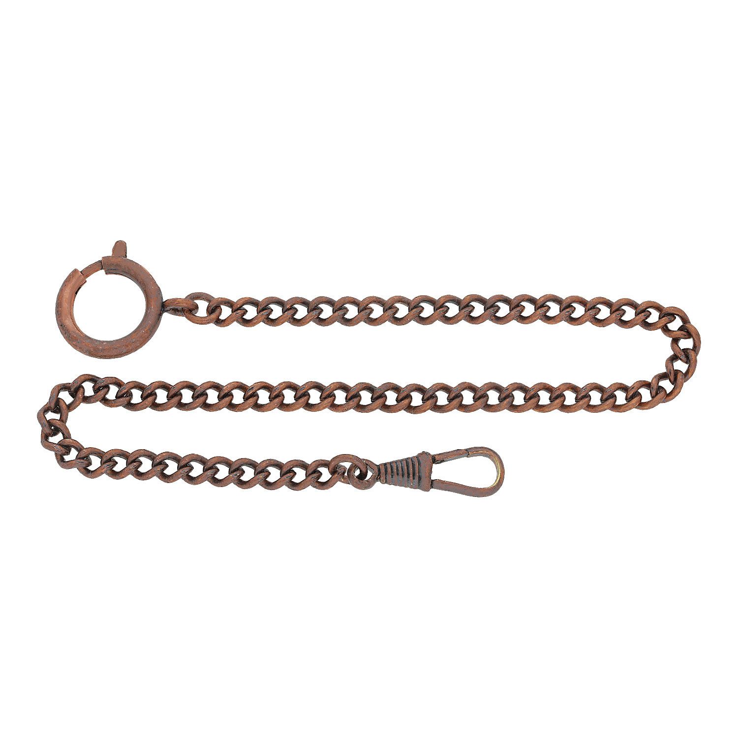 JuwelmaLux Taschenuhr JuwelmaLux Taschenuhrkette Panzer braun JL31-09-0023