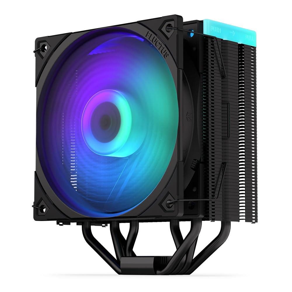 ENDORFY CPU Kühler Fera 5 Black ARGB, Black Edition, ARGB, 220W TDP, 4 Heatpipes, Controller