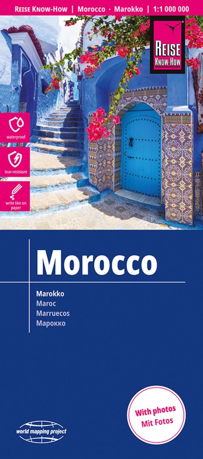 Reise Know-How Landkarte Marokko / Morocco (1:1.000.000) / diverse
