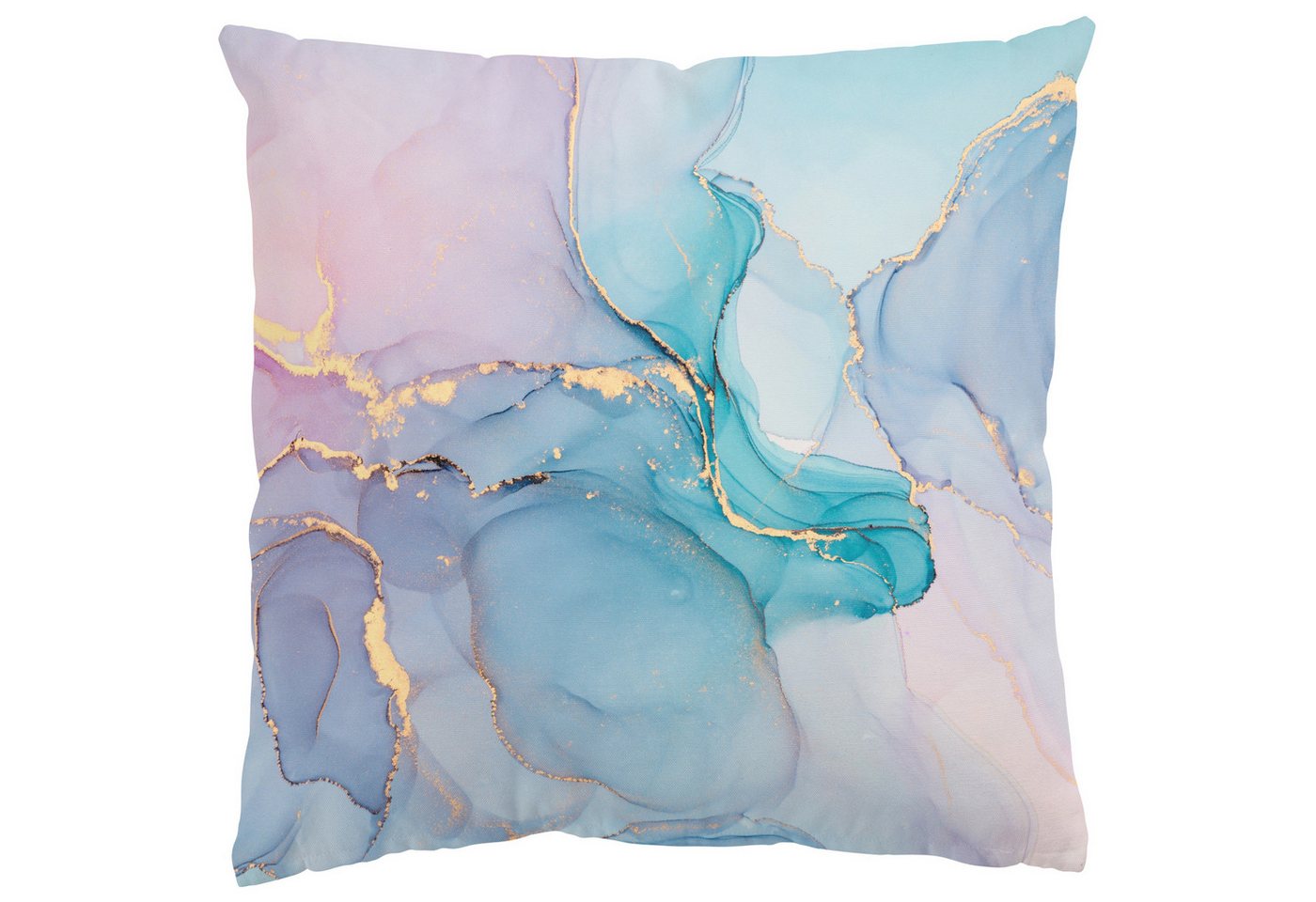 Bilderdepot24 Dekokissen drinnen Kissenhülle/ Sofakissen/ Zierkissen Kissenhülle pastell origin, Bezug Aquarell mit / ohne Füllung Zierkissen Outdoor Sofa Bett