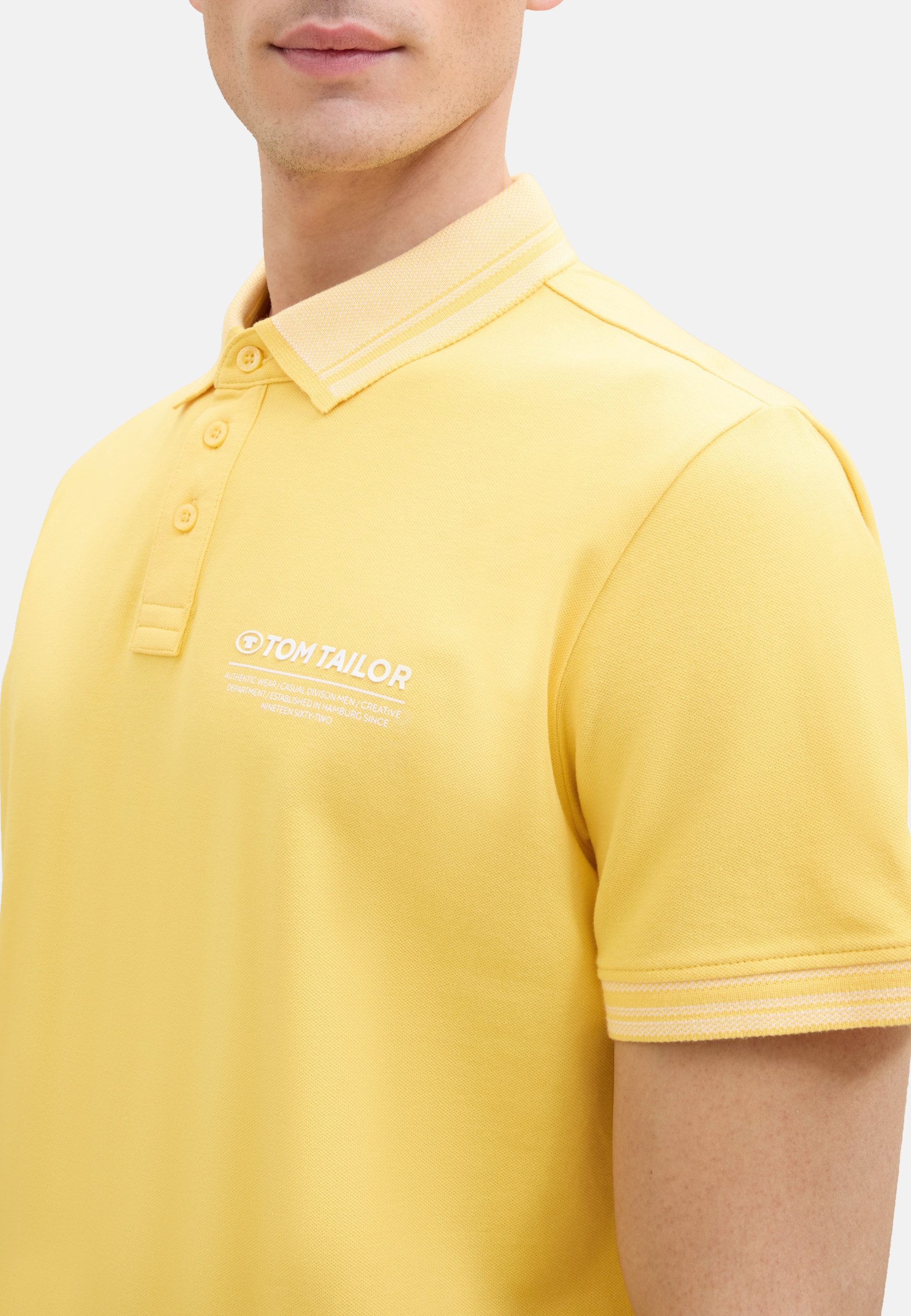 TOM TAILOR Poloshirt Poloshirt Kurzarmshirt (1-tlg., 1) – Bild 4 von 5