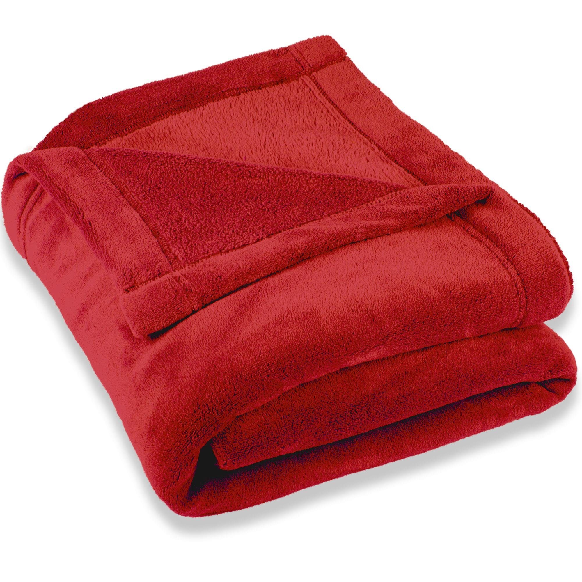 Wohndecke Montreal Kuscheldecke Tagesdecke Fleece Decke günstig online kaufen