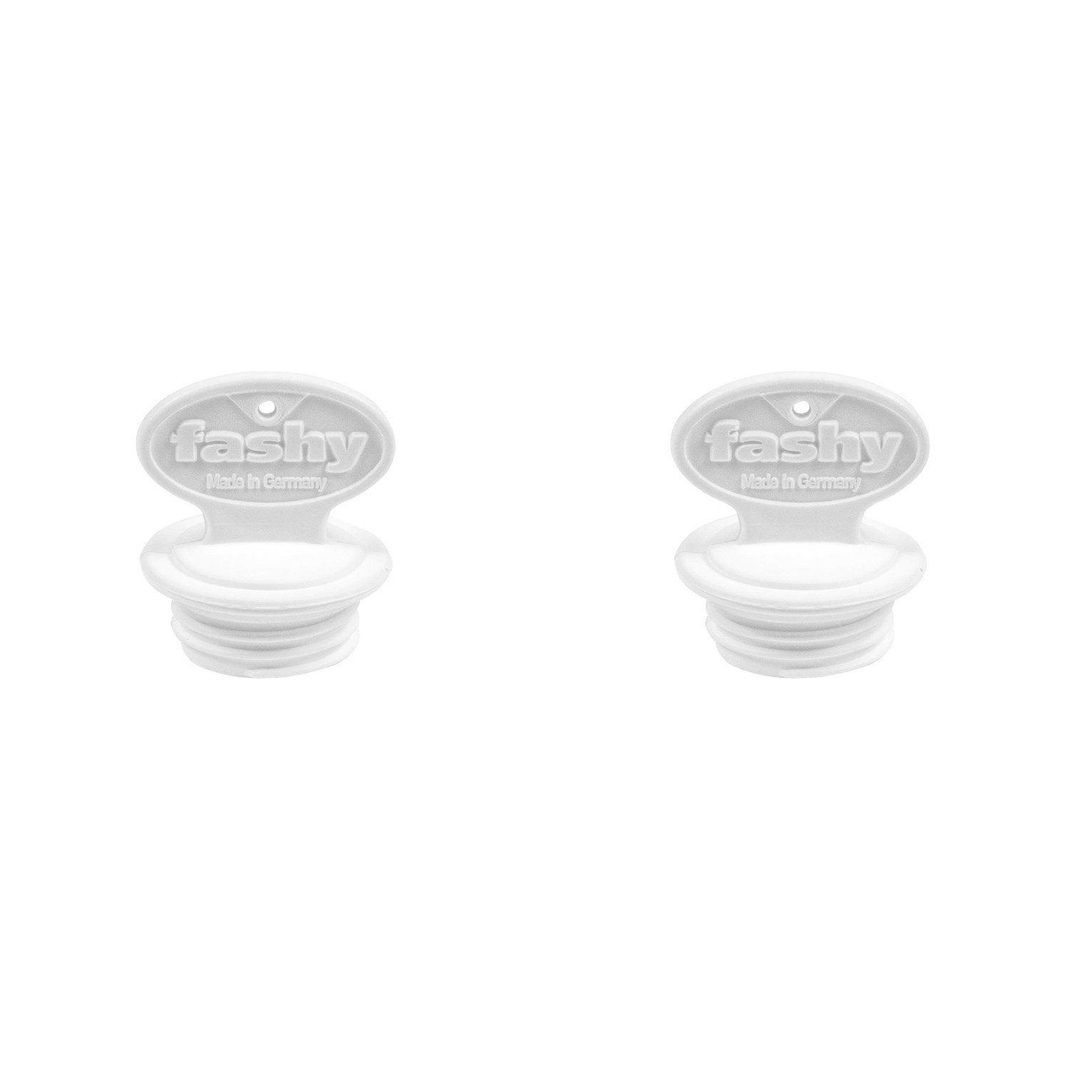 Fashy Wärmflasche Wärmflaschen Ersatz-Verschluss, (2-tlg), Gewinde Ø 29mm (2er Pack)