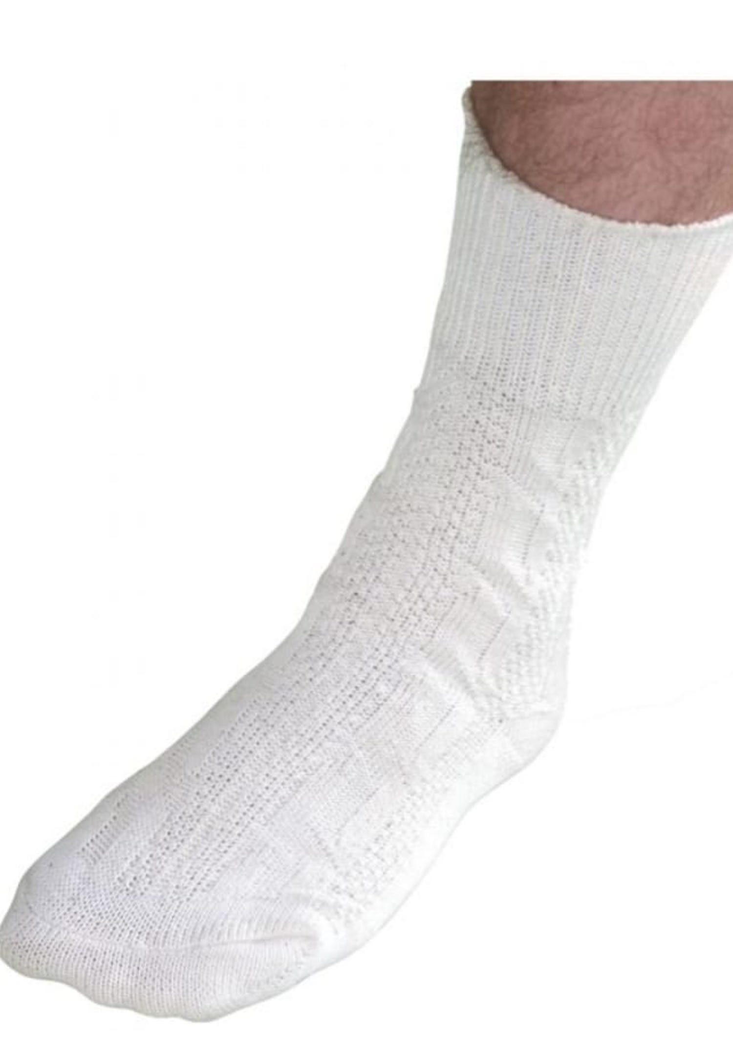 Ramona Lippert Trachtensocken Trachten Socken kurz Zopfmuster 1 Paar ecru günstig online kaufen