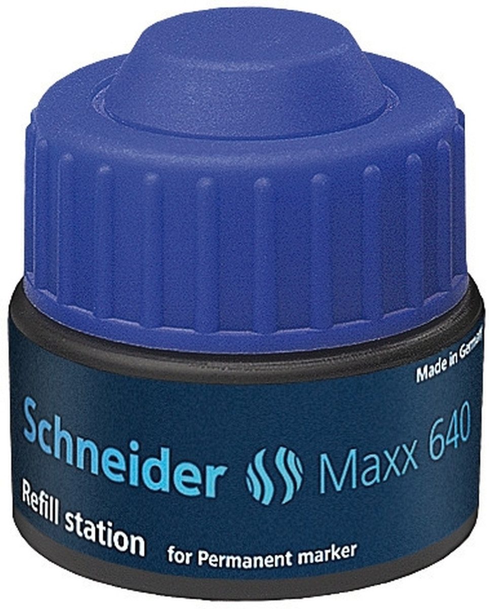 SCHNEIDER Füllhalter Permanentmarker Refill-Station 640 blau
