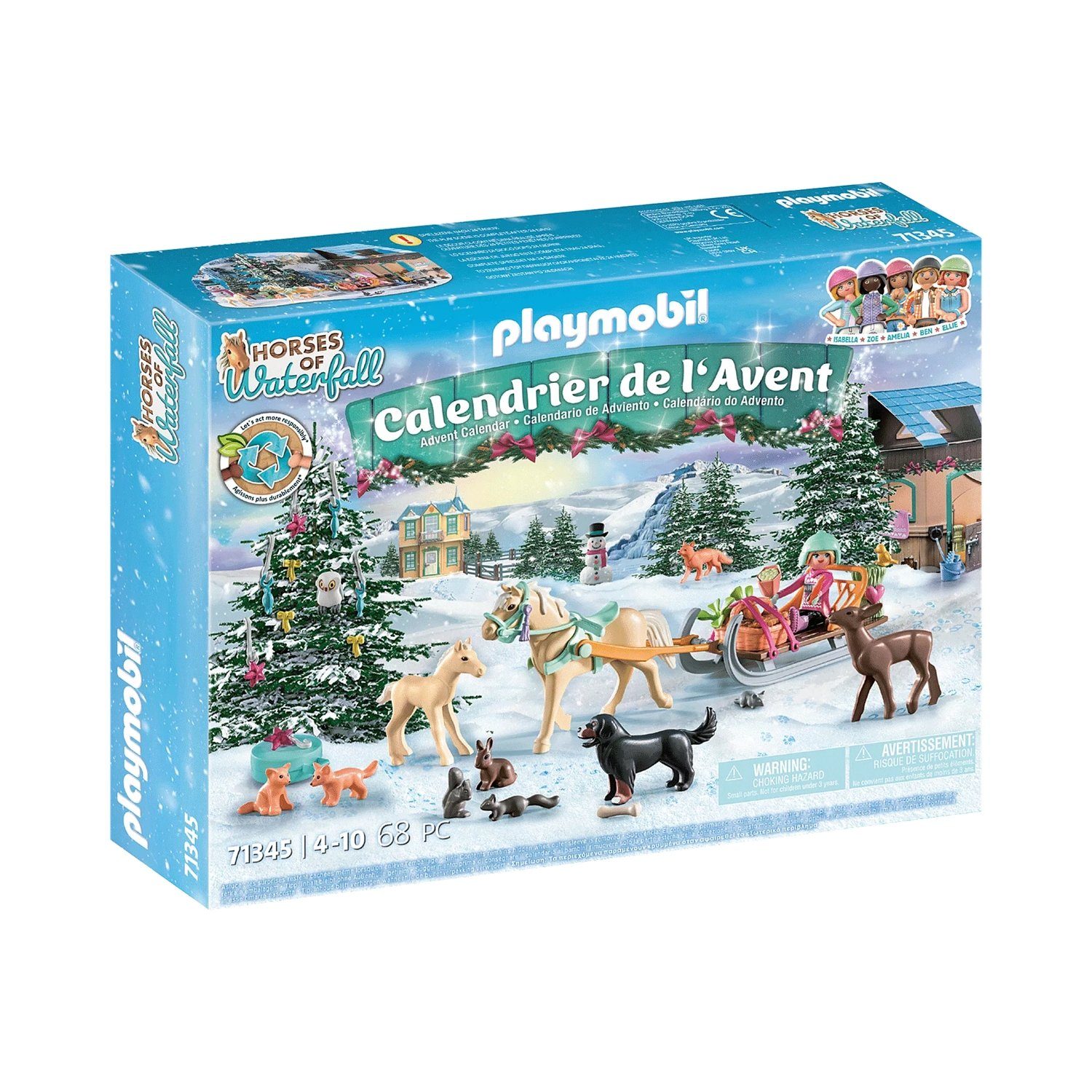 Playmobil® Spielzeug-Adventskalender 71345 Adventskalender Pferde: Weihnach günstig online kaufen