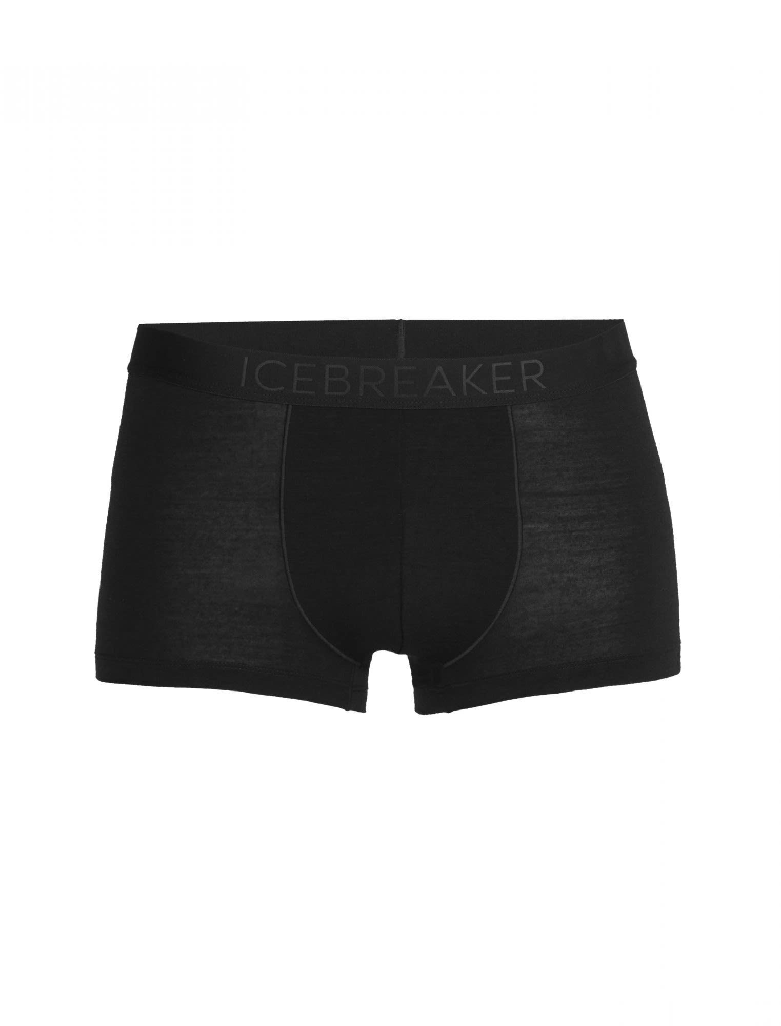 Icebreaker Lange Trunks Cool-lite Black Anatomica Icebreaker Herren Unterhose M