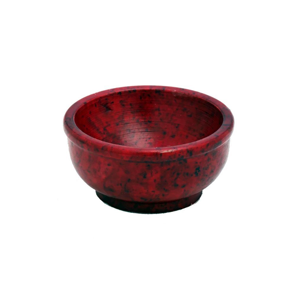 NKlaus Räucherschale Räucherschale Rot Rauchgefäß Deko 6,5cm Durchmesse