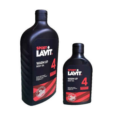 SPORT LAVIT Körperöl Warm Up Body Oil, Aufwärmöl zum Einreiben in die Haut - wärmend und pflegend.