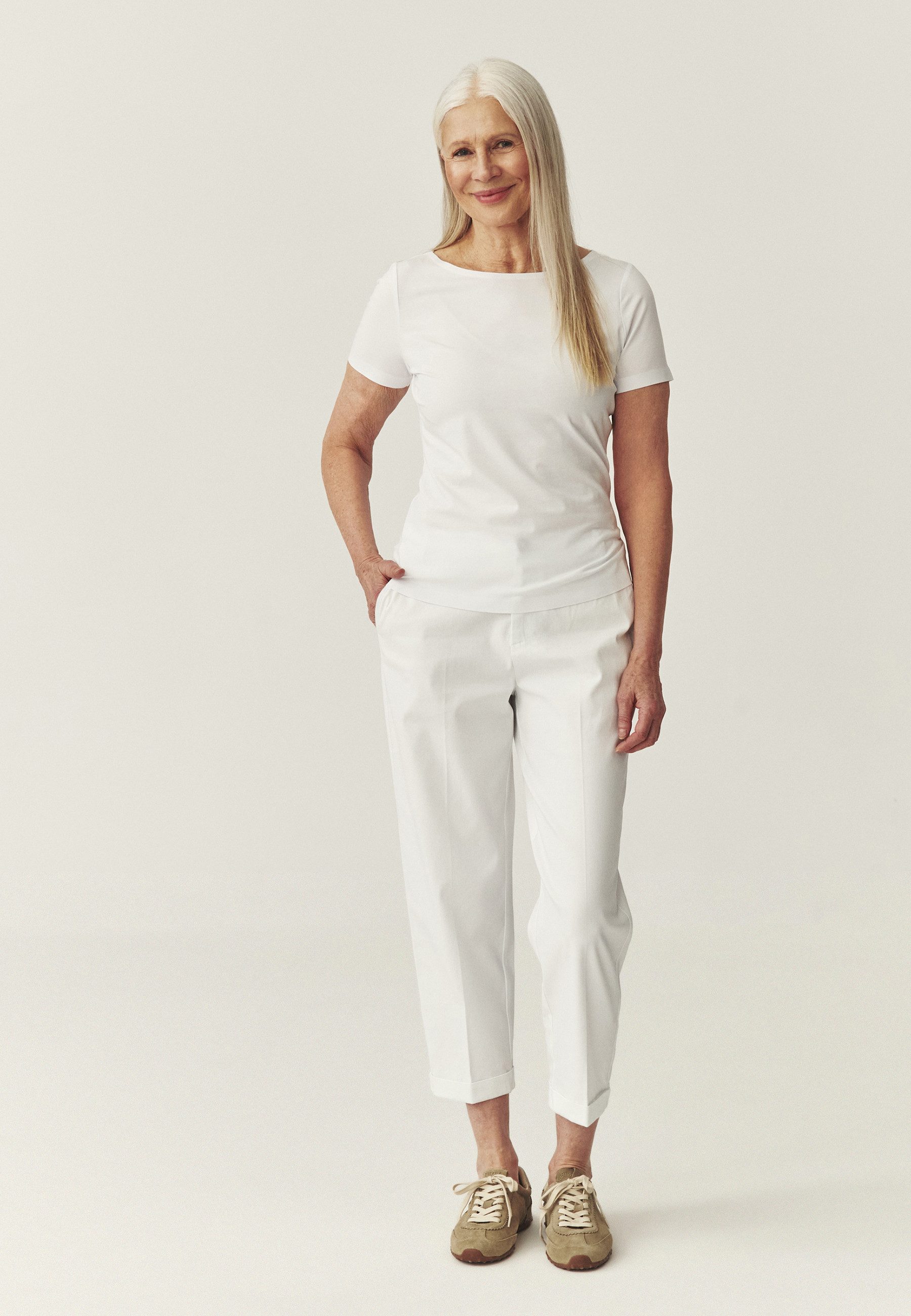 TATUUM Klassische Bluse Eingepasste Bluse Aus Baumwolle - Mikaja