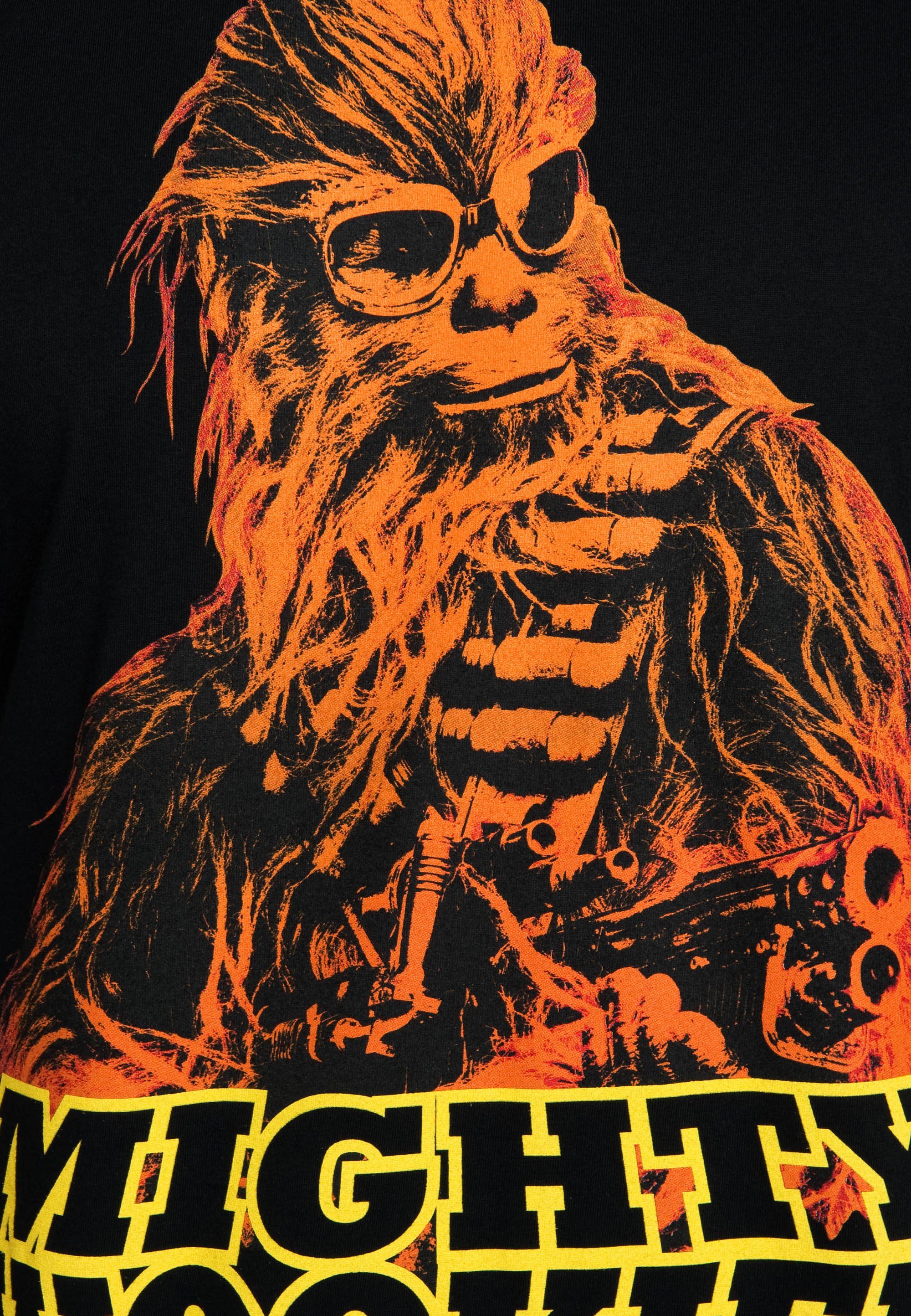 Story T-Shirt mit A Star LOGOSHIRT Wars Chewbacca-Print