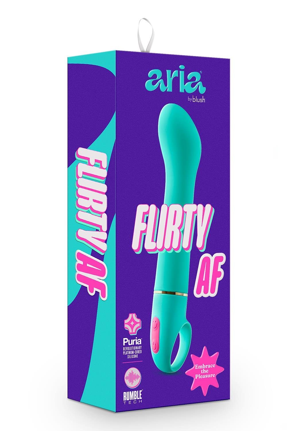 Flirty Aria G-Punkt-Vibrator Af Blush Teal