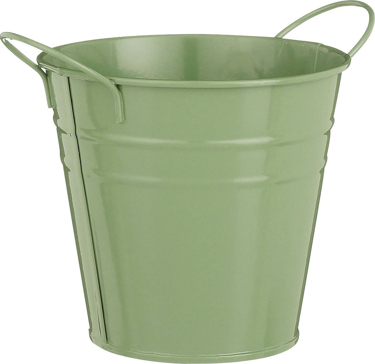 Mica Decorations Übertopf Mica Decorations Topf Joey Eisen Ø 13 x 12 cm grün