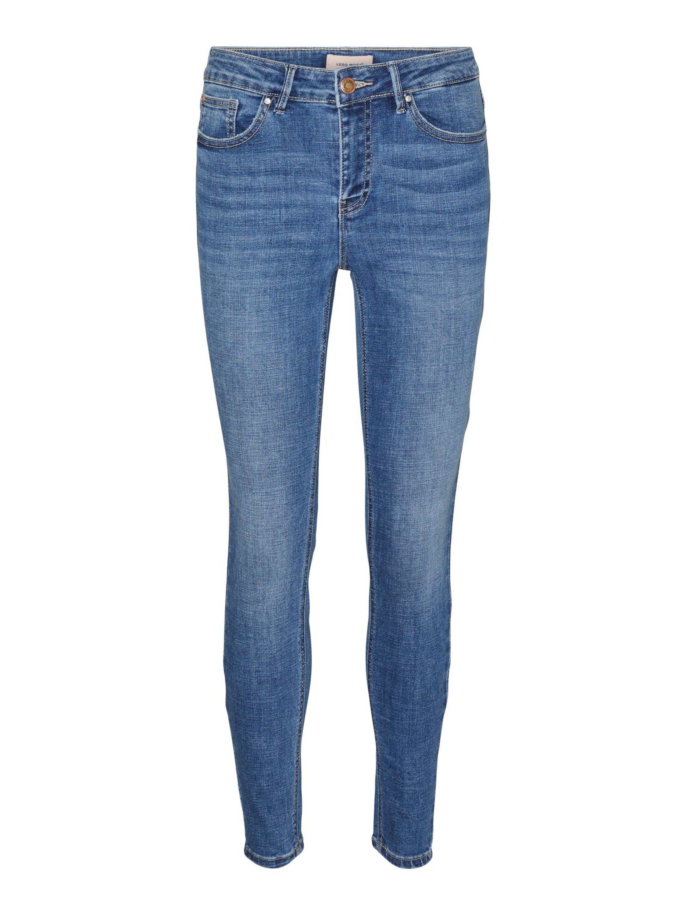 Vero Moda 7/8-Jeans FLASH (1-tlg) Plain/ohne Details günstig online kaufen