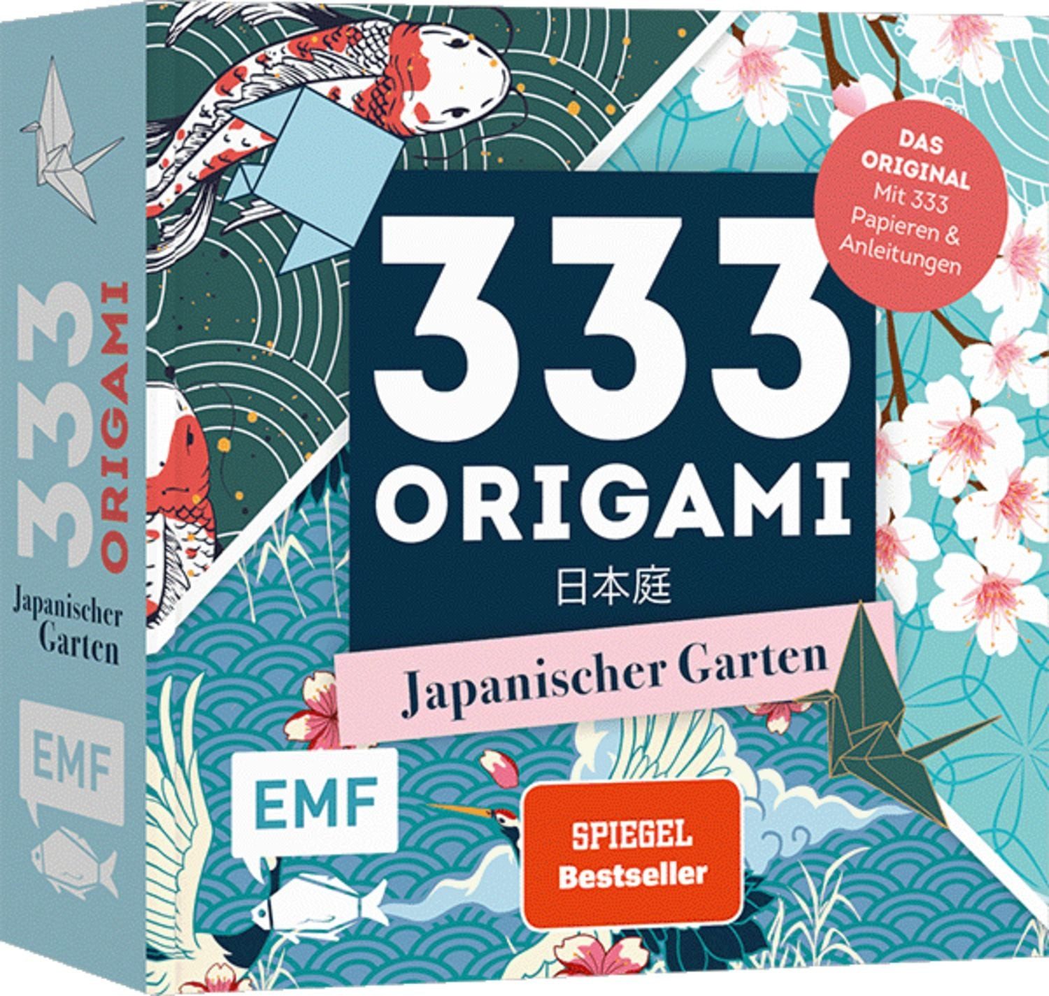 333 Origami – Japanischer Garten – Zauberschöne Papiere falten für Jap / diverse