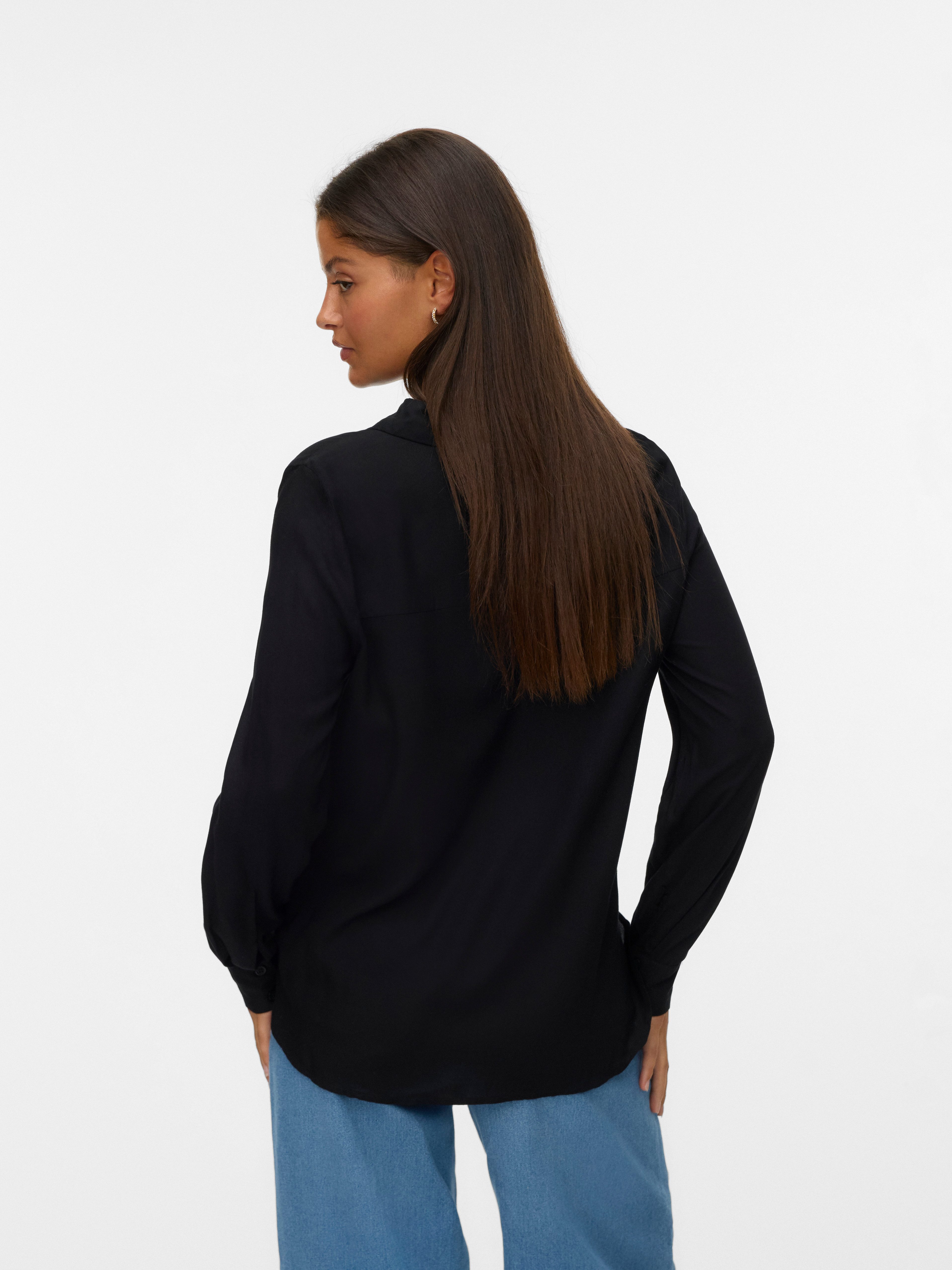 Vero Moda Hemdbluse VMBUMPY L/S BASIC günstig online kaufen
