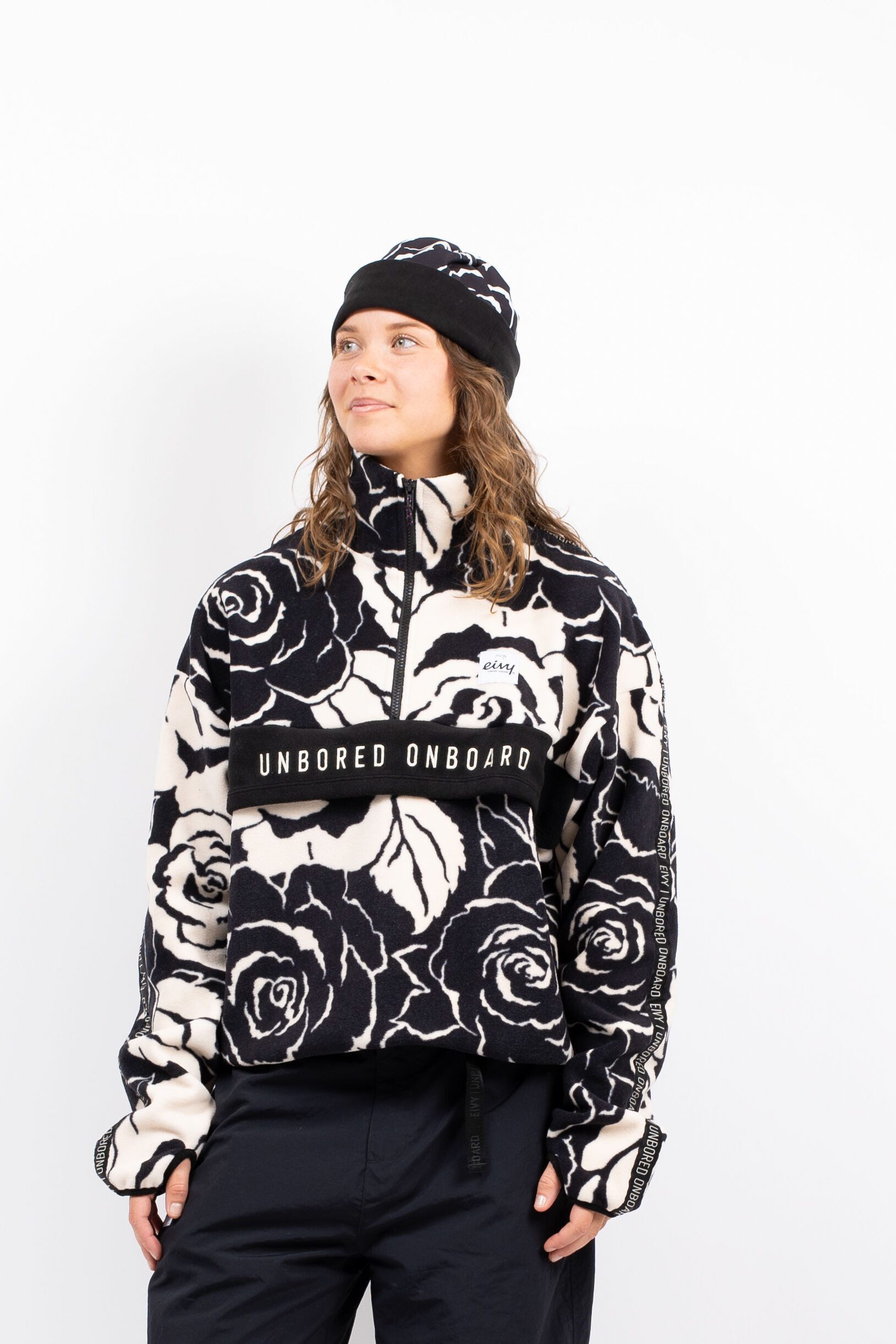 Eivy Fleecepullover Ball Fleece mit Stehkragen
