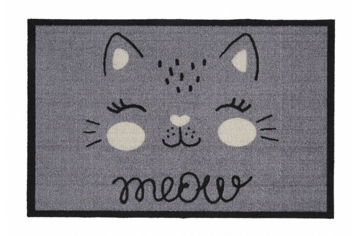 Impression+ Entree, rechteckig Matte grey 1721460414, MD meow Fußmatte