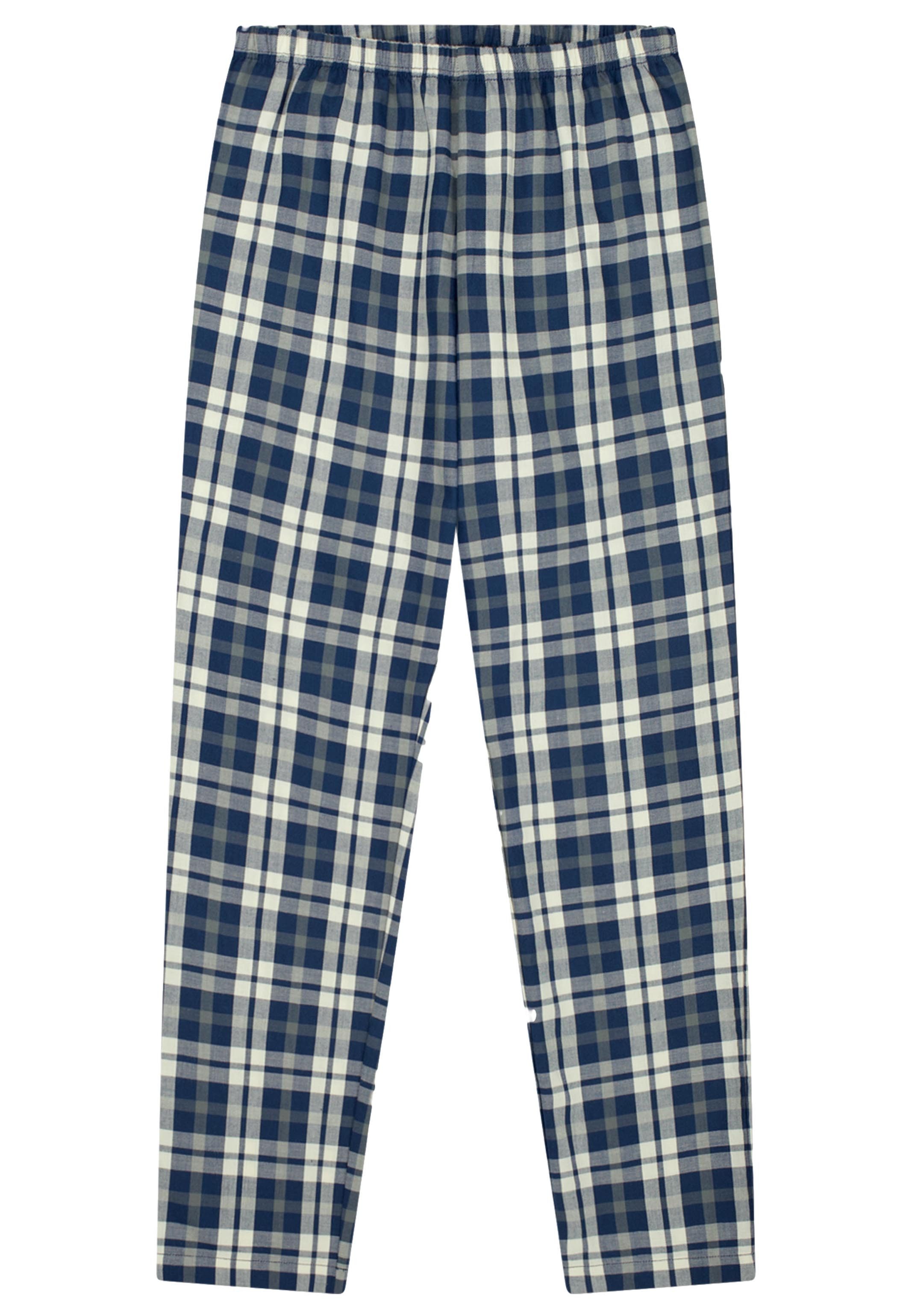 Schiesser Pyjama Comfort Cotton (Set, 2 tlg) Schlafanzug - Baumwolle - Atmungsaktiv