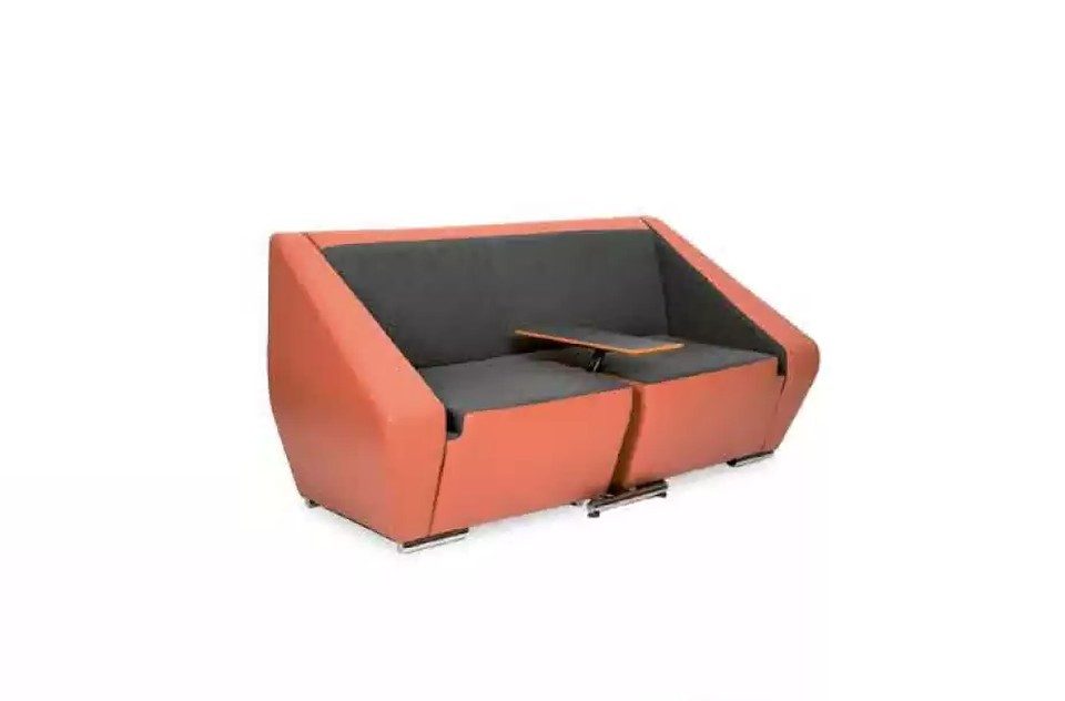 Xlmoebel 2-Sitzer Büromöbel Sofa Polstercouch für Workstation und Arbeitsbereich, 1 Teile, Made in Europa