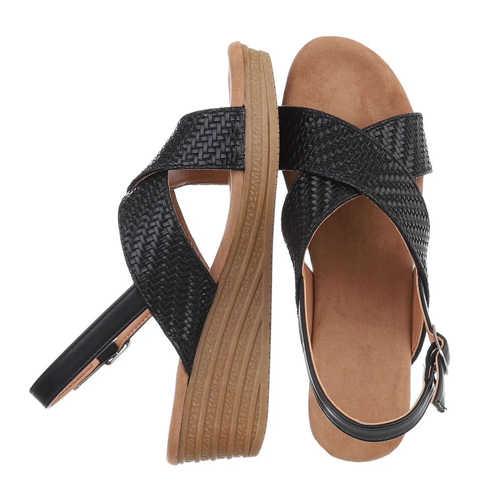 Ital-Design Damen Freizeit Plateausandaletten (86527363) Keilabsatz/Wedge günstig online kaufen