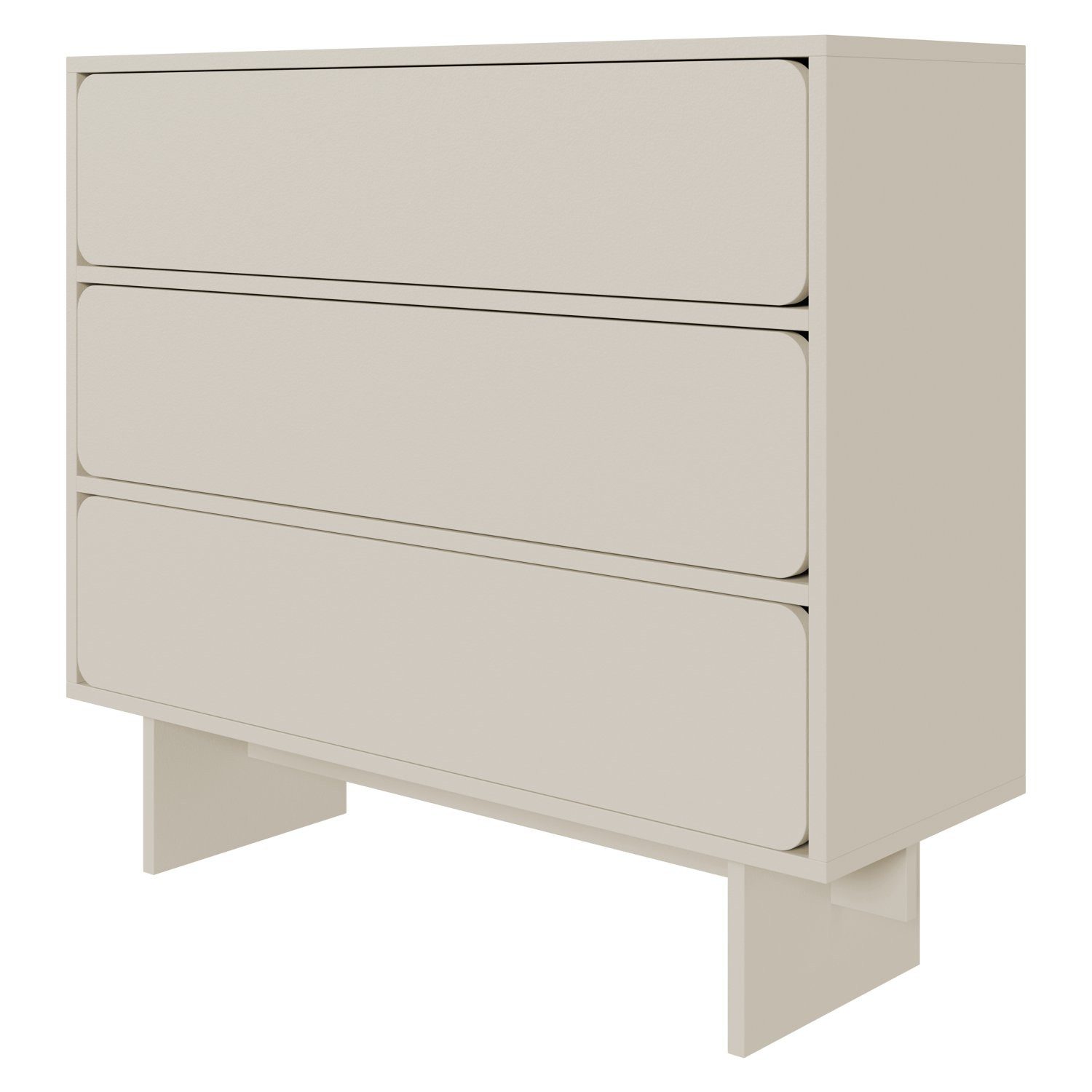 Selsey Kommode WUWU, mit 3 Schubladen, greige, 101 cm breit