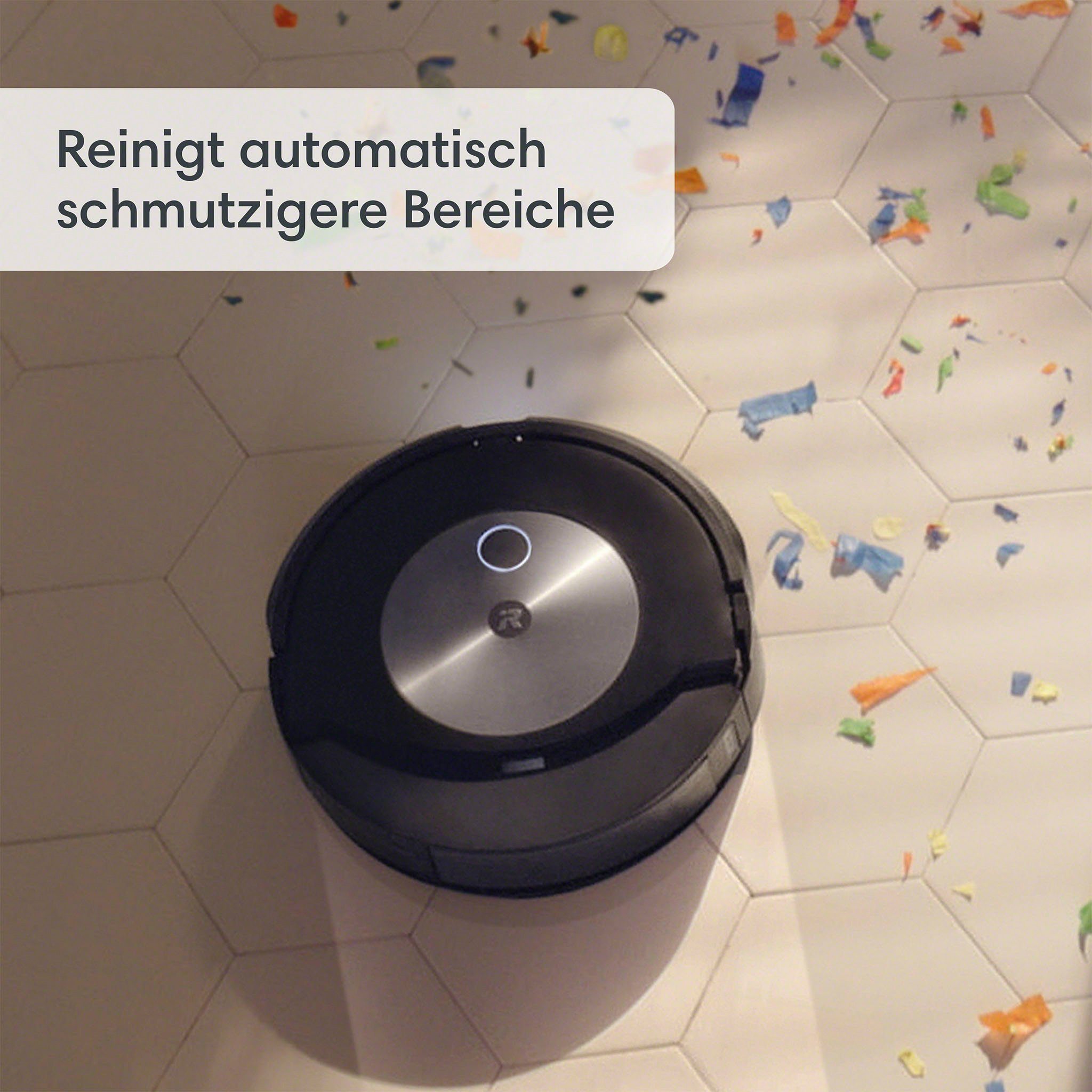 iRobot Saugroboter Roomba und (c715840), Wischroboter Saug- j7 Combo