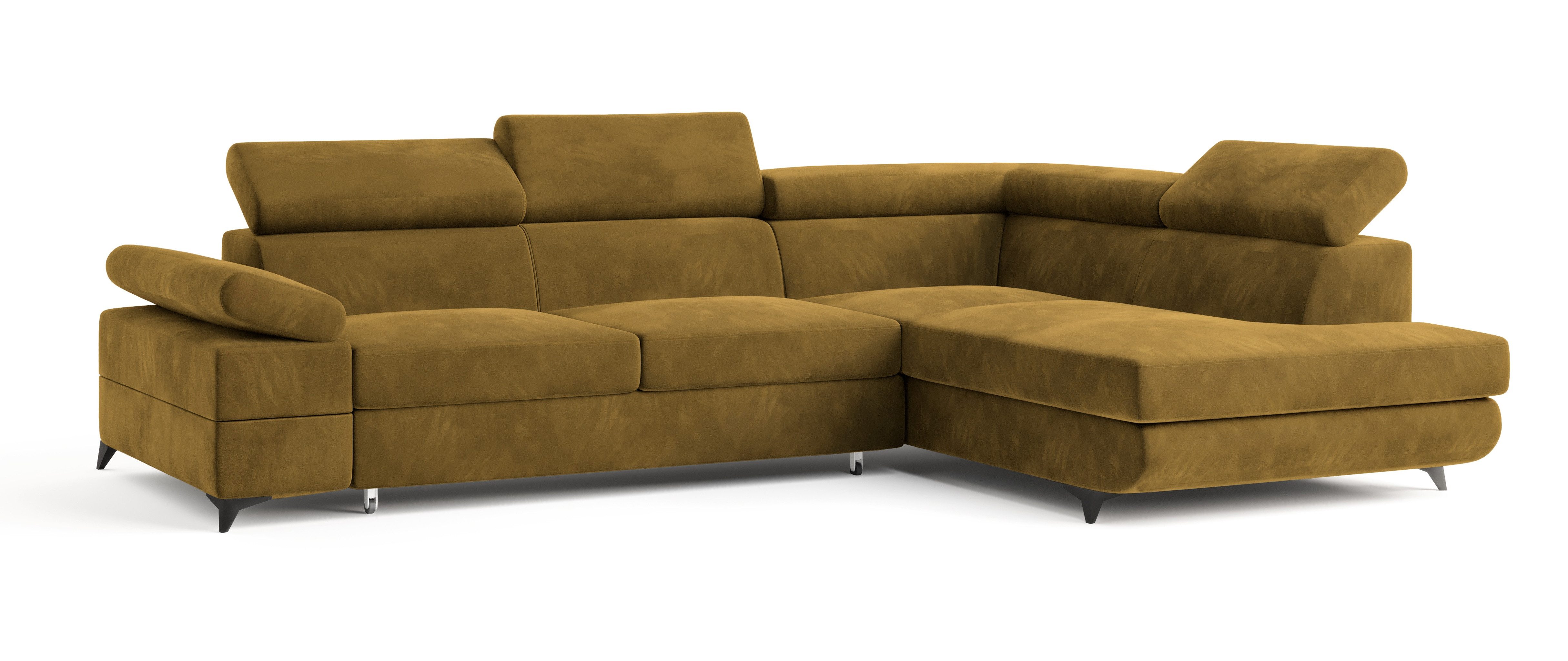 Masseno Ecksofa FAVIEN mit Schlaffunktion L-Form, günstig online kaufen