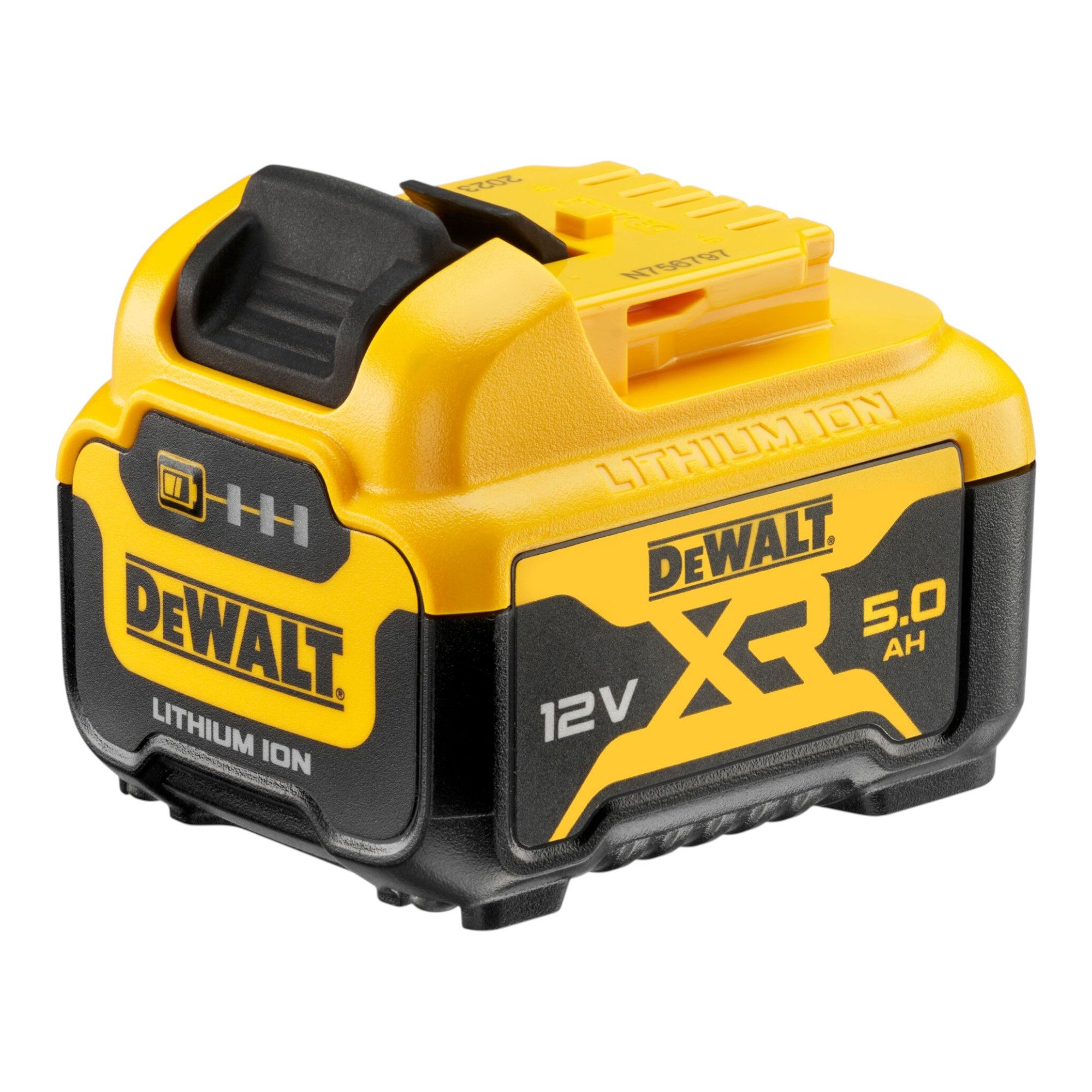 DeWalt DCB 126 Akku 12 V 5,0 Ah / 5000 mAh Li-Ion - mit Ladestandanzeige Akkupacks