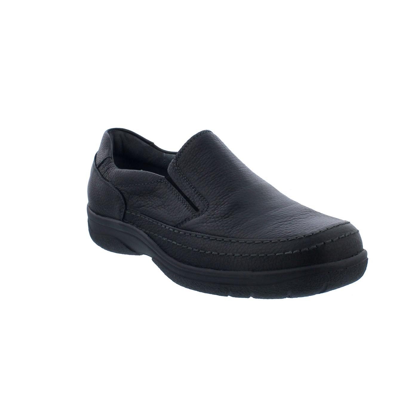 Waldläufer Waldläufer Ken Slipper-Halbschuh, Guti-Oil (Glattleder), schwarz, Weit Slipper