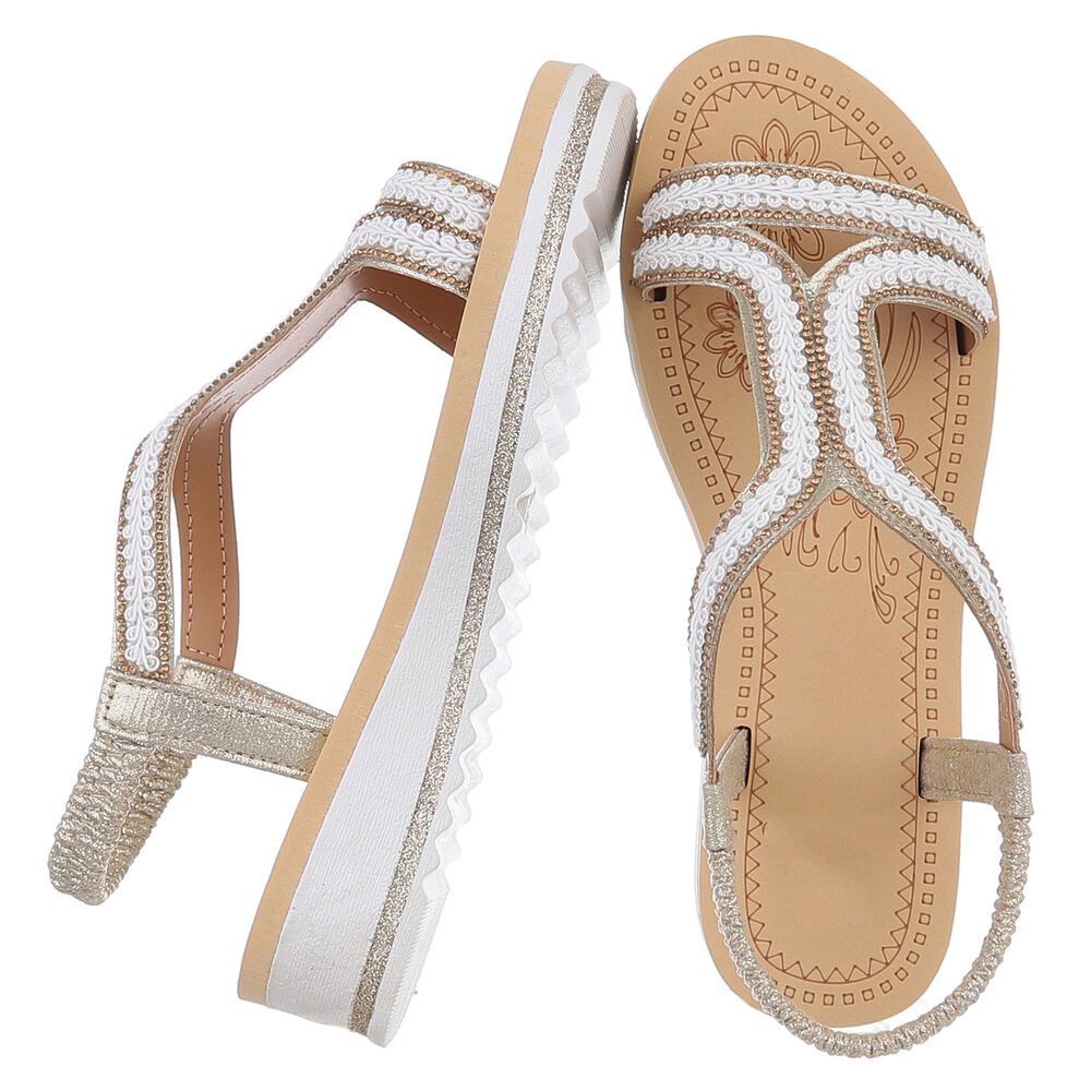 Ital-Design Bequeme Damen-Sandalen mit elegantem Design für den Sommer Riem günstig online kaufen
