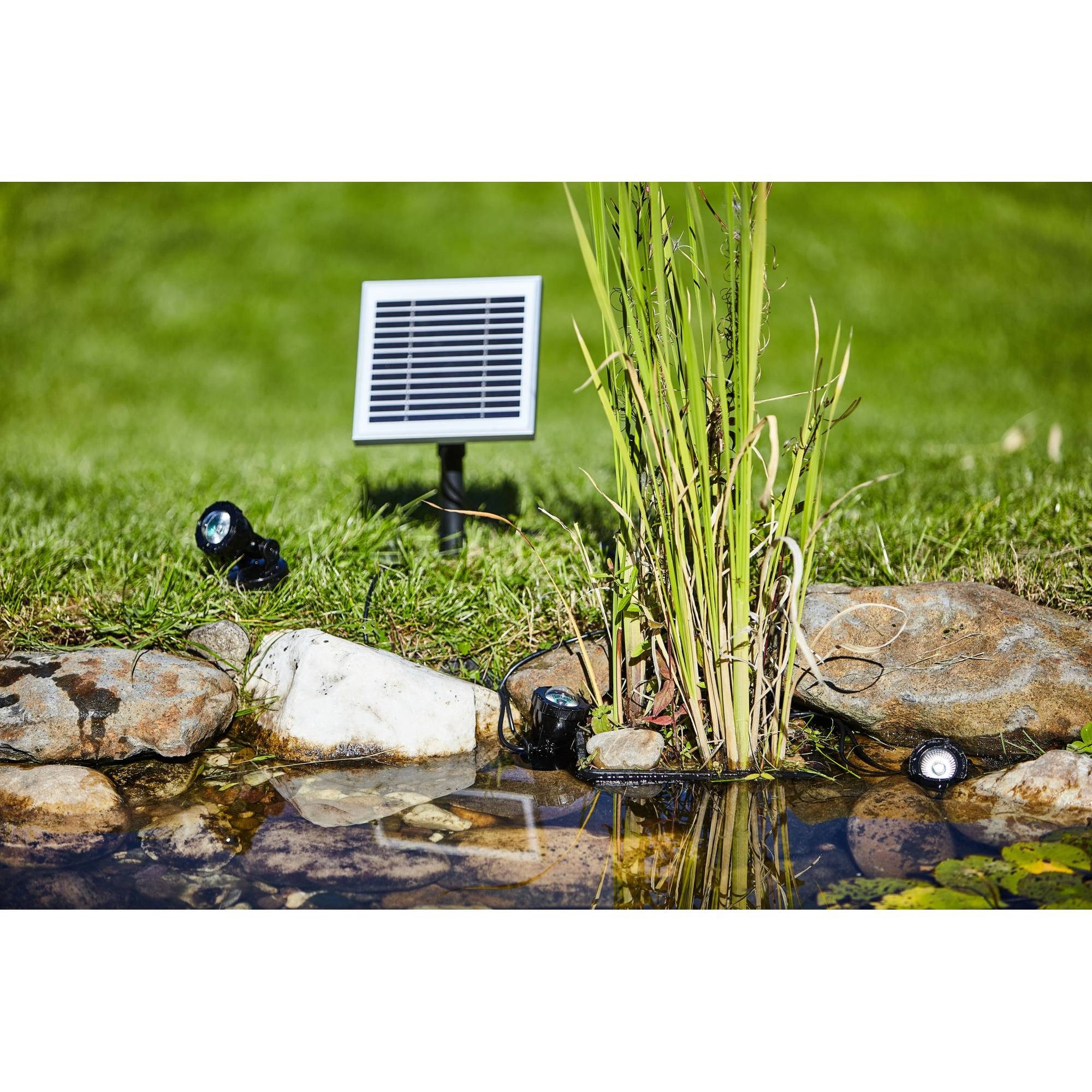 Heissner Teichleuchte Heissner SOLAR Teich- und Gartenlicht, RGB-Farblic