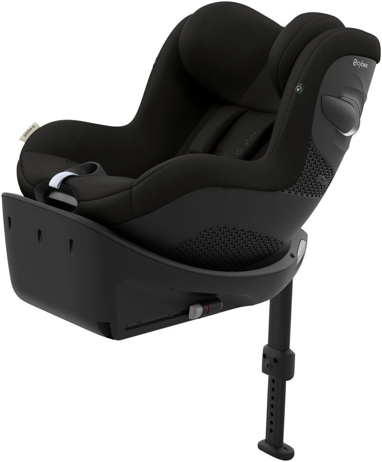 Cybex Autokindersitz Cybex Gold, Sirona Gi i-size, ab: 3 Monaten, bis: 4 Jahren, ab: 61 cm, bis: 105 cm, mit integrierter Base schwarz