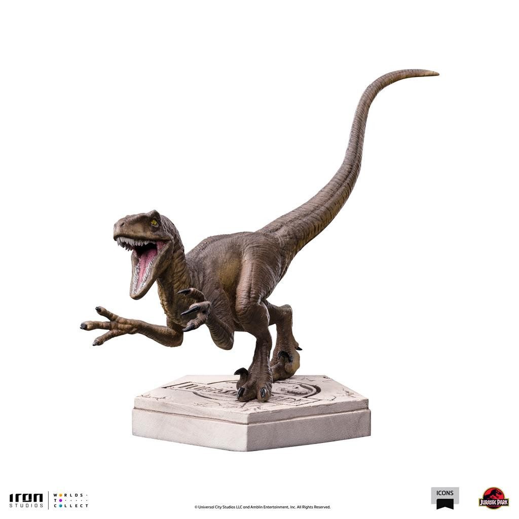 Iron Studios Merchandise-Figur Jurassic World Icons Statue Velociraptor A 9 cm