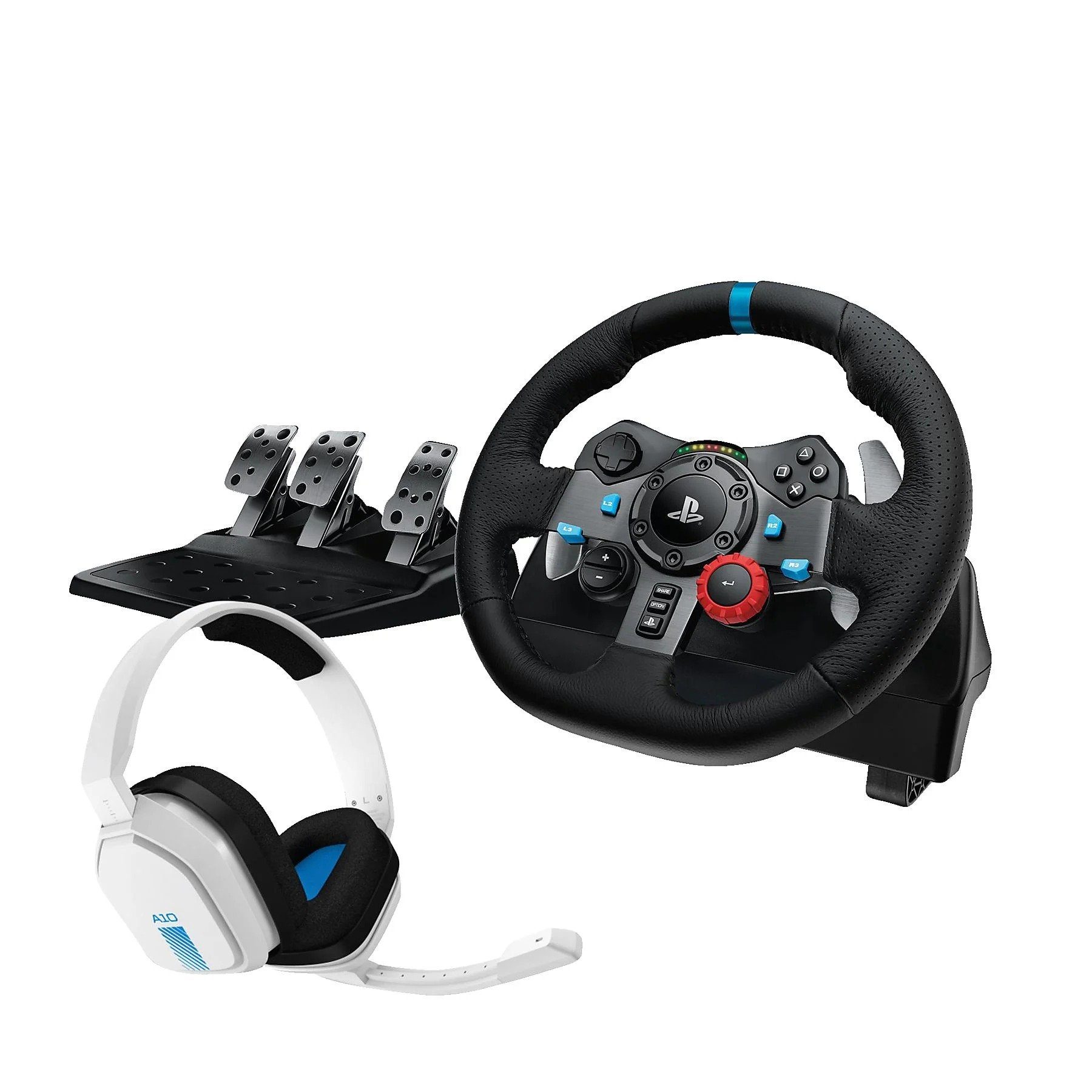 Astro 10 Gaming Headset + G29 Drive Force PS5 PS4 PC Mac Gaming-Lenkrad