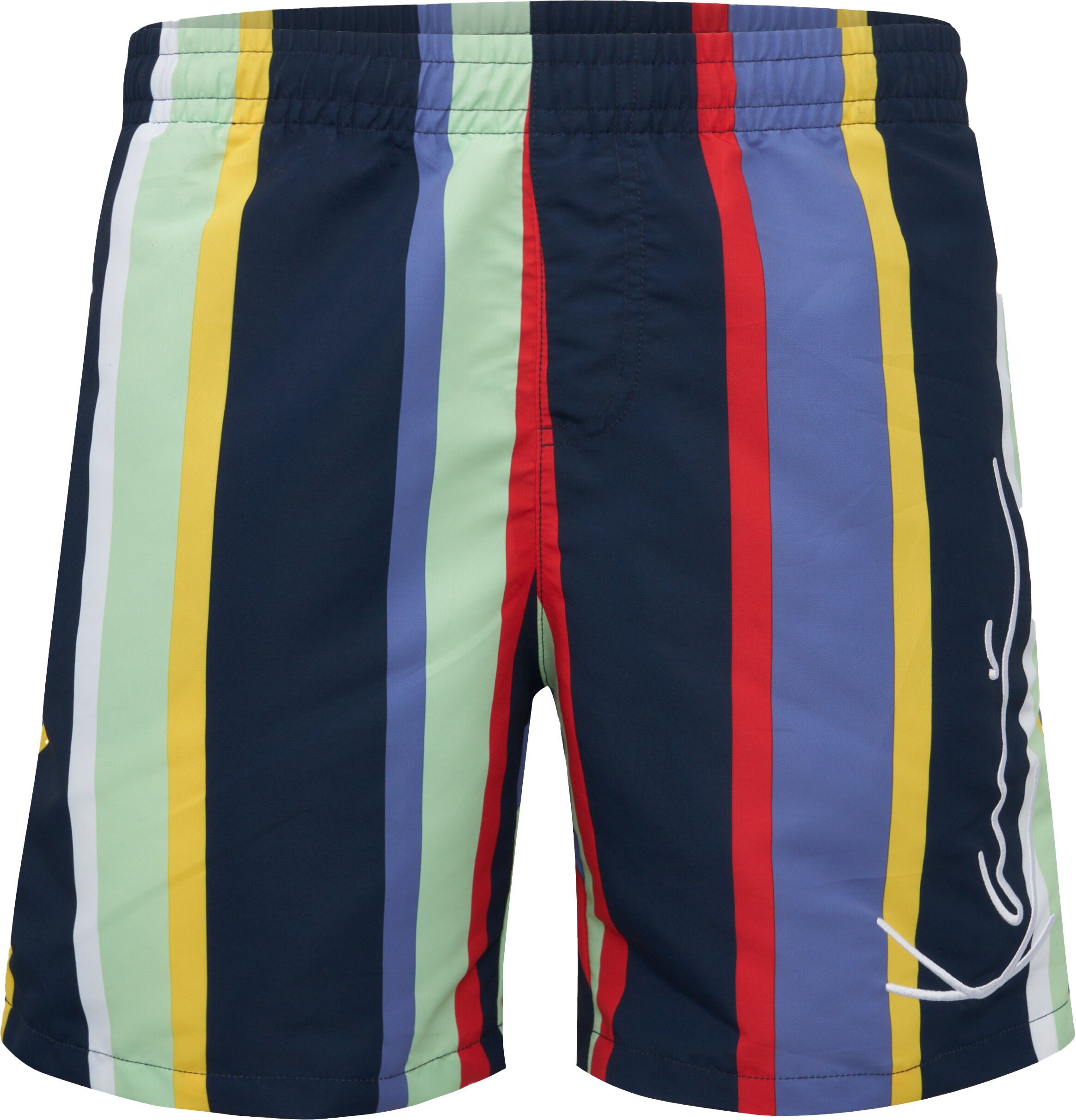 Karl Kani Stoffhose Karl Kani Herren Signature Stripe Boardshorts (1-tlg)