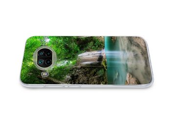 MuchoWow Handyhülle Dschungel - Wasserfall - Pflanzen - Wasser - Natur, Phone Case, Handyhülle Xiaomi Mi 10T Lite, Silikon, Schutzhülle