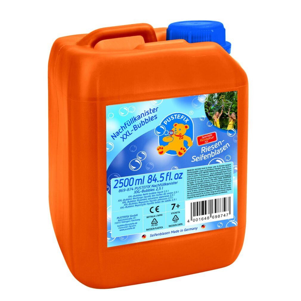 PUSTEFIX Spiel Nachfüllflasche XXL-Bubbles 2,5 Liter, Seifenblasen