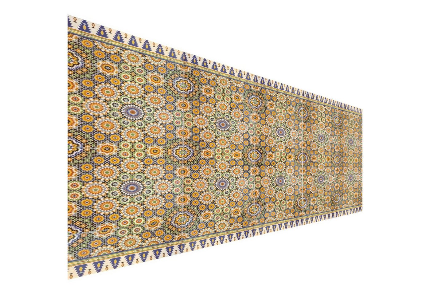 Thumbnail - Marrakesch Orient & Mediterran Interior Fliesen-Bordüre Orientalische Wandfliesen Fliesen Bordüre Damaskus 1 Stk. - Must...