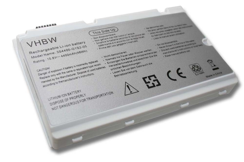 vhbw kompatibel mit c.Book Laptop-Akku 1700 Li-Ion Belinea V) mAh 4400 (10,8