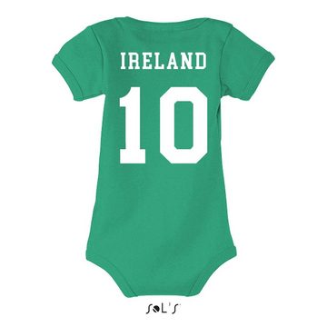 Blondie & Brownie Strampler Kinder Baby Irland Sport Trikot Fußball Handball Weltmeister WM EM