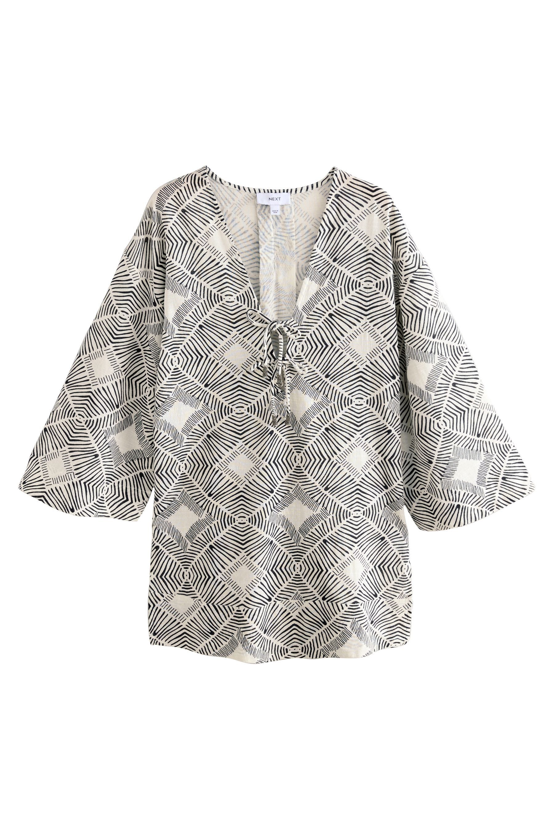 Next Strandkleid Strandkaftan aus 100 % Baumwolle (1-tlg) günstig online kaufen