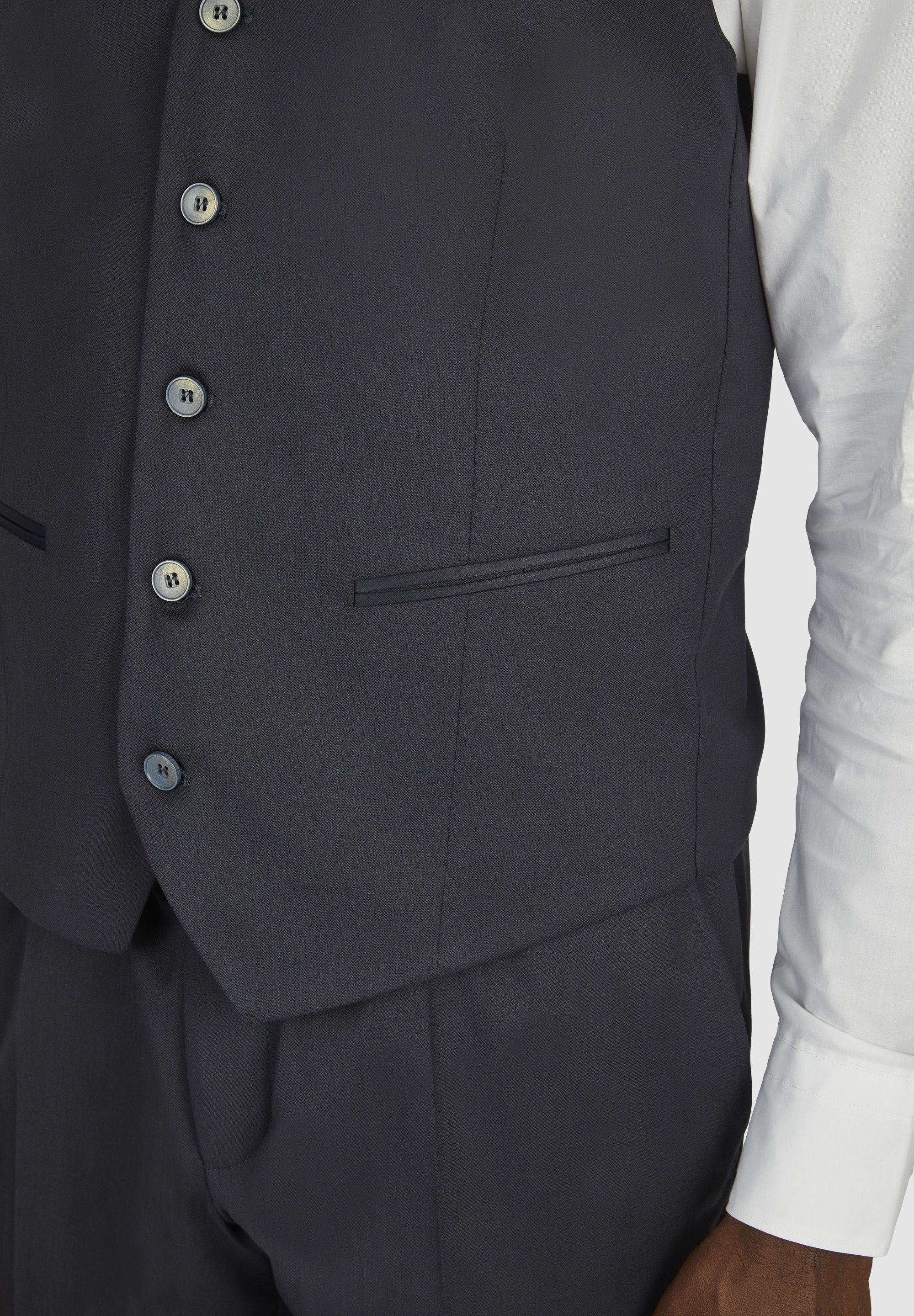 HECHTER PARIS Anzugweste (1-tlg) Edle Anzugweste mit Knopfleiste